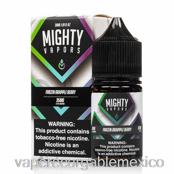 Vape Recargable Grappleberry Congelado - Sales De Vapores Poderosos - 30ml 50mg
